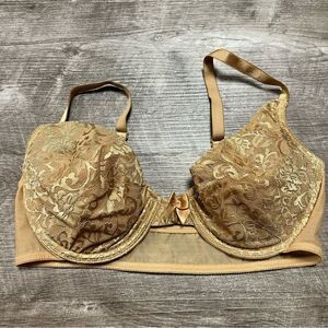 Victoria's Secret Tan Lace Bra